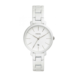 Uhrenarmband Fossil ES4397 Rostfreier Stahl Weiss 14mm